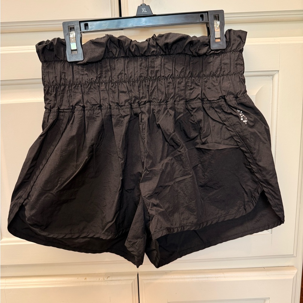 Free People movement black shorts size small